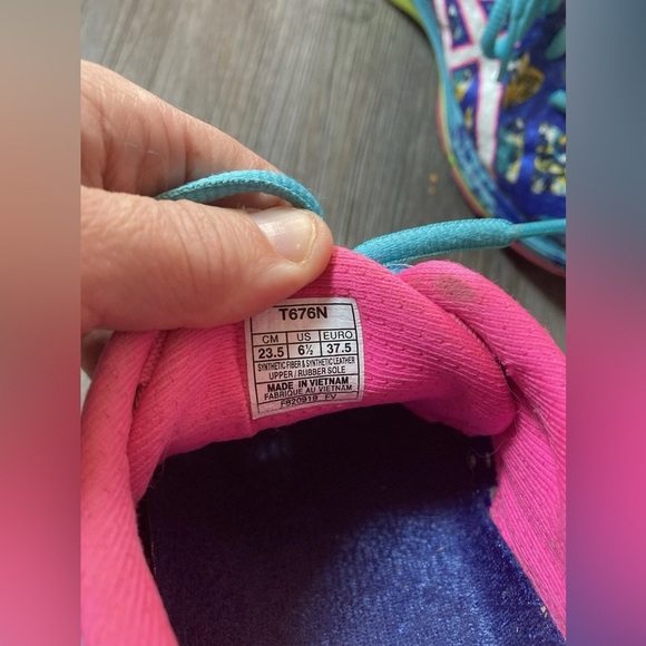 ASICS GEL-NOOSA TRI 11 TRIATHLON RUNNING TRAINER T676N SHOES WOMENS Size 6.5 - Picture 9 of 9